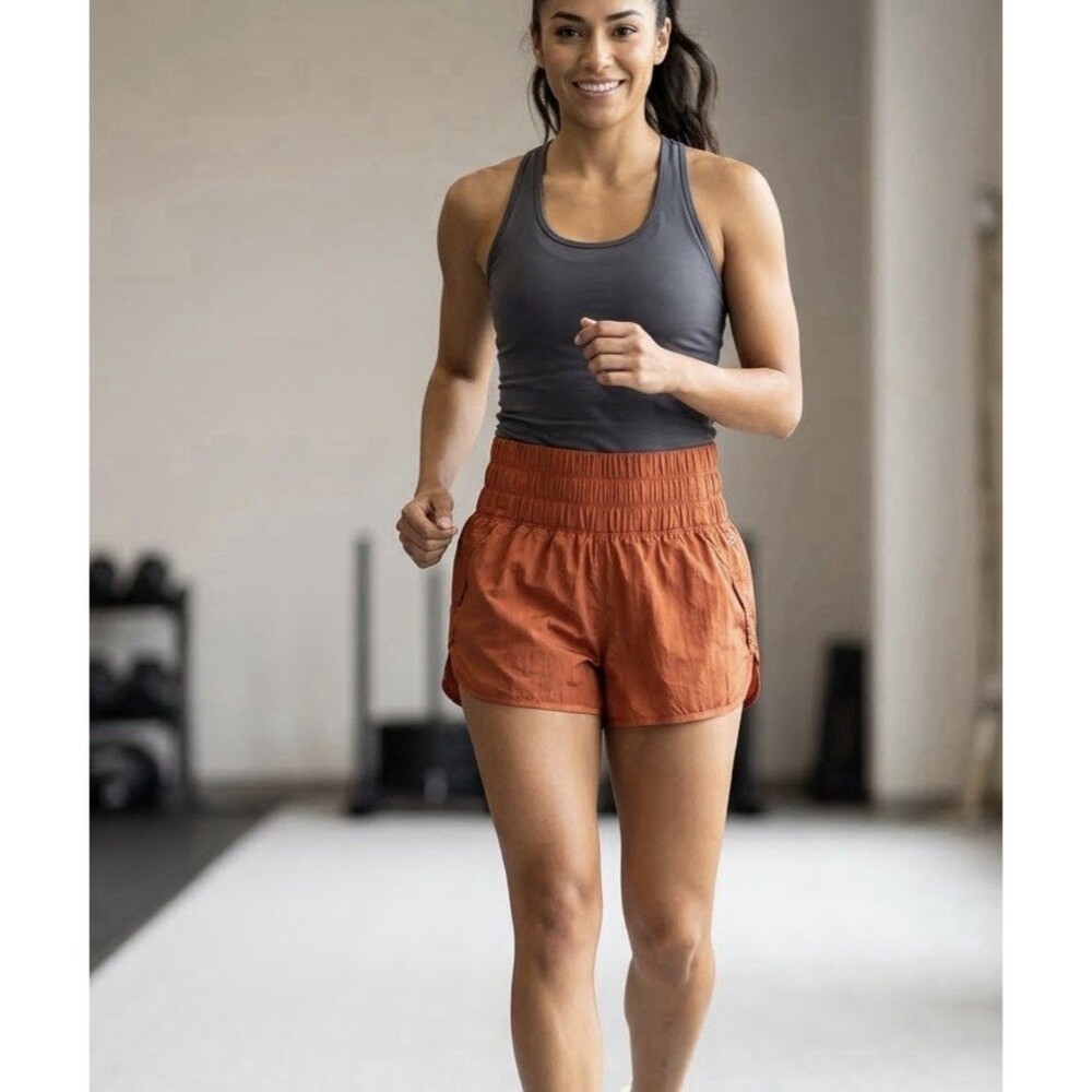 FP Movement by Free People Women's Shorts The Way Home Orange running Size M